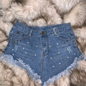 Jean shorts